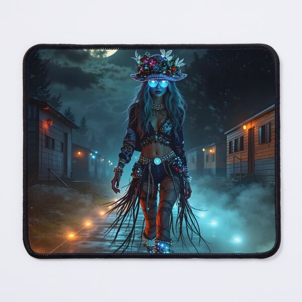 Item preview, Neon Midnight Festival Queen designed and sold by Mythinkingart.