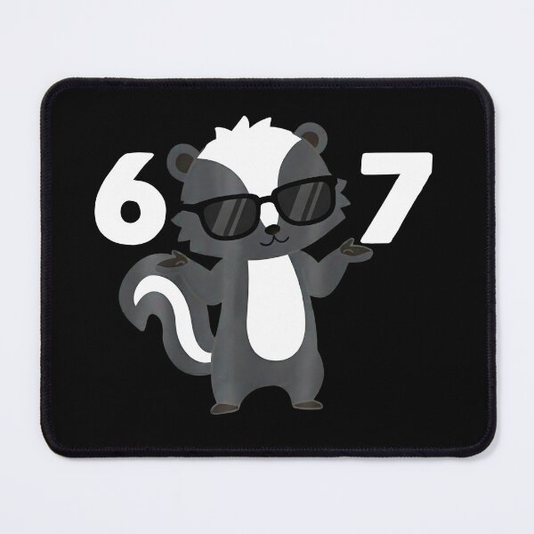 Item preview, Cool Skunk 67 Birthday T-Shirt designed and sold by LashondaGreen89.
