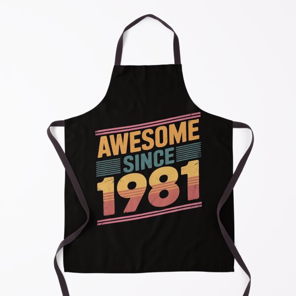 Item preview, Awesome Since 1981 43rd Birthday Gifts 43 Years Old designed and sold by banbopbii.