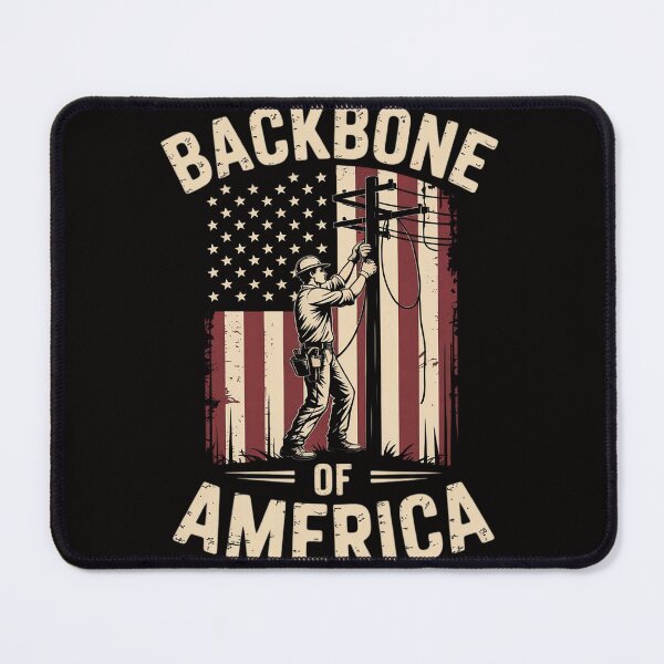 Item preview, Backbone Of America Arborist Tree Surgeon Lumberjack Logger designed and sold by banbopbii.