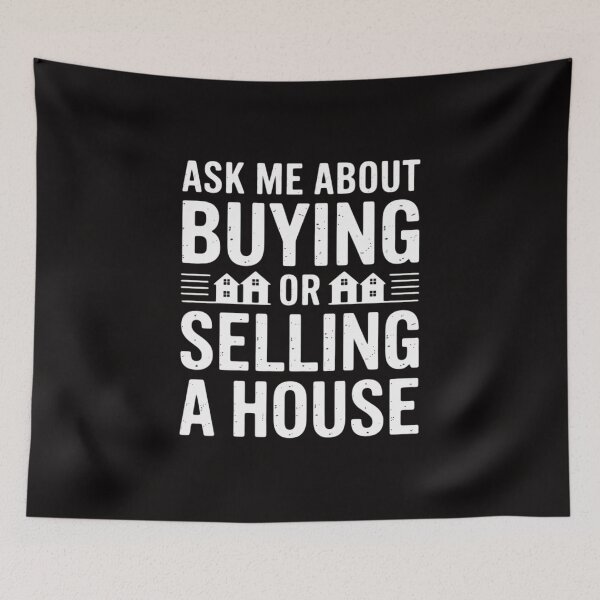 Item preview, Ask Me About Buying Or Selling A House - Real Estate Agent designed and sold by banbopbii.