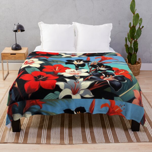 Item preview, Tropical Hibiscus Flowers Ocean Coast designed and sold by SassyArtistry.