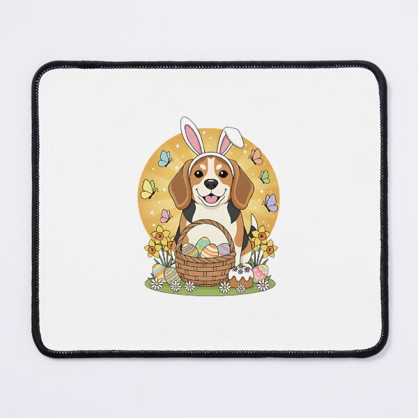 Item preview, Happy Easter Beagle with Bunny Ears designed and sold by Mainuld1923.
