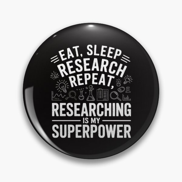 Item preview, Academics Researcher Gift, Eat Sleep Research Repeat designed and sold by banbopbii.