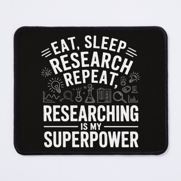 Item preview, Academics Researcher Gift, Eat Sleep Research Repeat designed and sold by banbopbii.