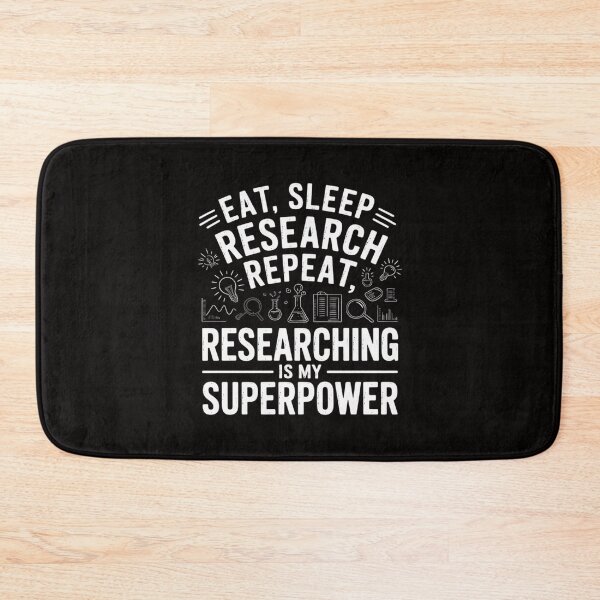 Item preview, Academics Researcher Gift, Eat Sleep Research Repeat designed and sold by banbopbii.