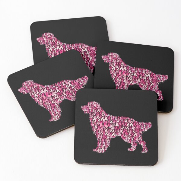 Item preview, Breast Cancer Awareness Pink Ribbon Dog designed and sold by Moxizz.