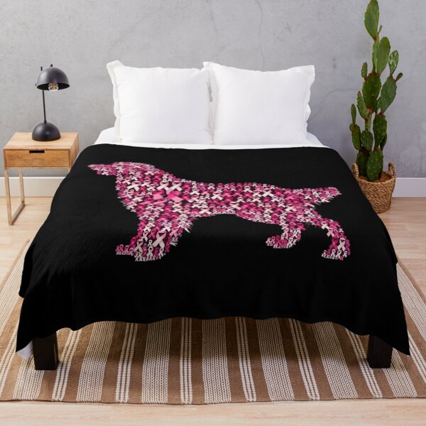 Item preview, Breast Cancer Awareness Pink Ribbon Dog designed and sold by Moxizz.