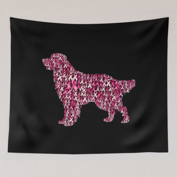 Item preview, Breast Cancer Awareness Pink Ribbon Dog designed and sold by Moxizz.