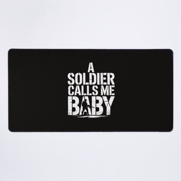 Item preview, A Soldier Calls Me Baby Army Girlfriend Gift designed and sold by AnimeManga2D.