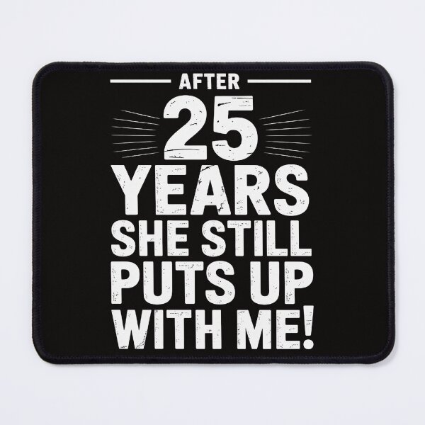 Item preview, 25th Anniversary 25 Years Marriage Husband Gift designed and sold by AnimeManga2D.