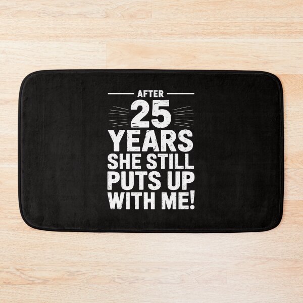 Item preview, 25th Anniversary 25 Years Marriage Husband Gift designed and sold by AnimeManga2D.