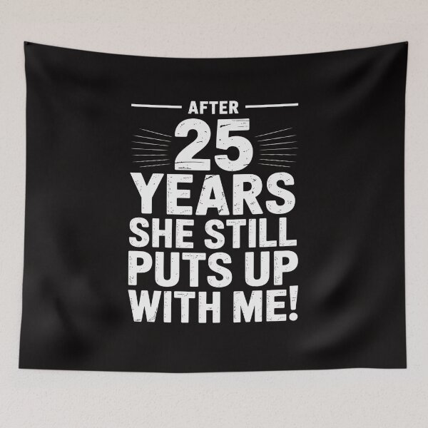 Item preview, 25th Anniversary 25 Years Marriage Husband Gift designed and sold by AnimeManga2D.