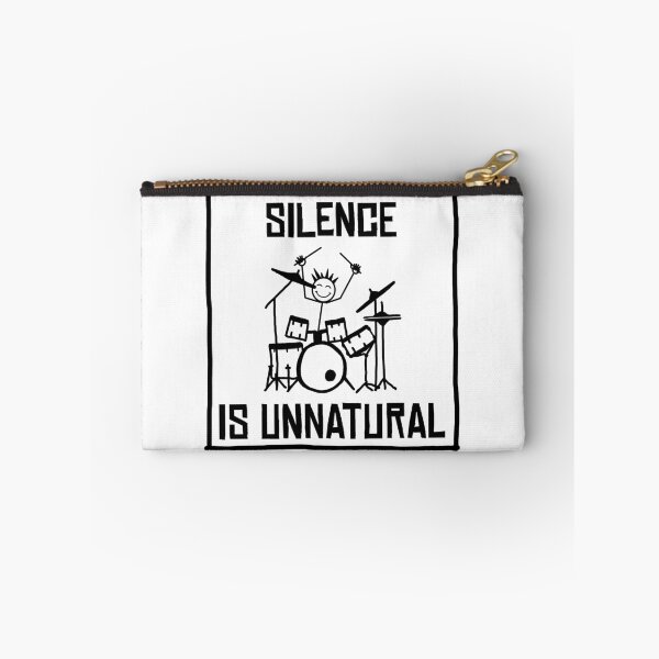 Item preview, Silence is unnatural  designed and sold by Blockhead Designs.