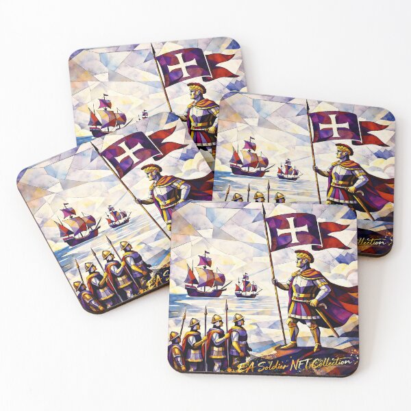 Item preview, Christopher Columbus, The Age of Discoveries and Explorers, EA Soldier NFT Collection, Explorers Series designed and sold by EASNFTCOL.