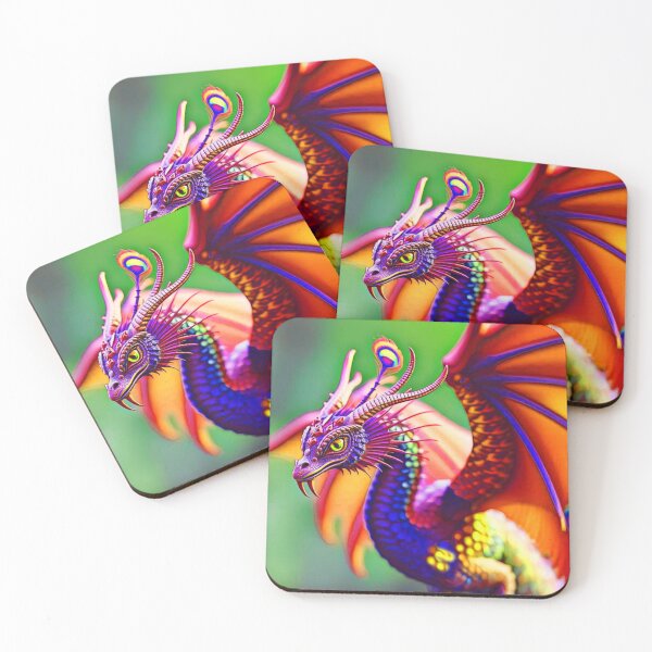 Item preview, Fanged Firebrand Dragonling — On Guard designed and sold by Oceandiana.