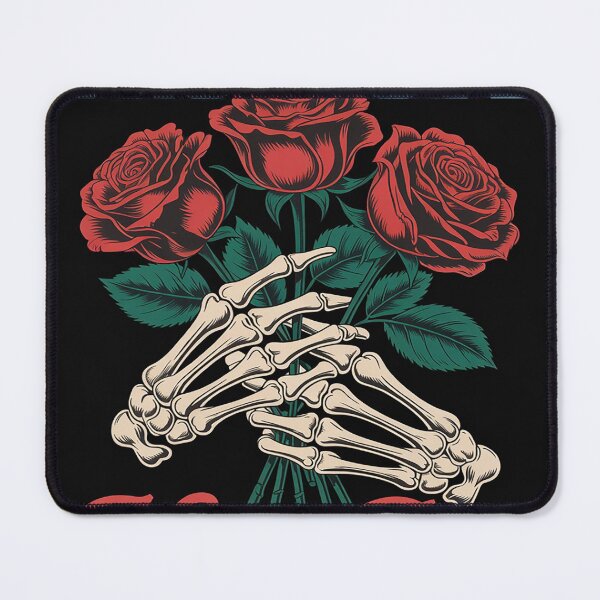Item preview, True Love Never Dies Rose Skeleton Hand Flower Day designed and sold by Dolostope.