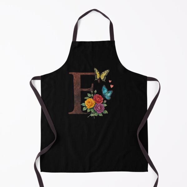 Item preview, Alphabet E with flowers and butterflies designed and sold by Shandiz Design.