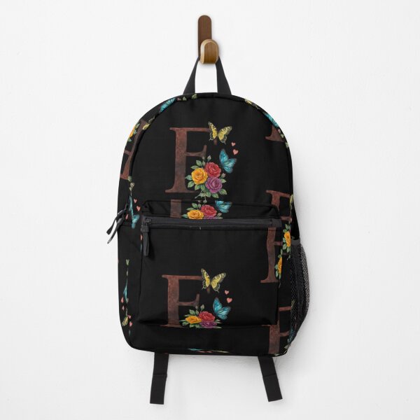 Item preview, Alphabet E with flowers and butterflies designed and sold by Shandiz Design.