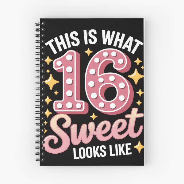 Item preview, 16th Birthday Gift Sweet Sixteen Girls 16 designed and sold by AnimeManga2D.