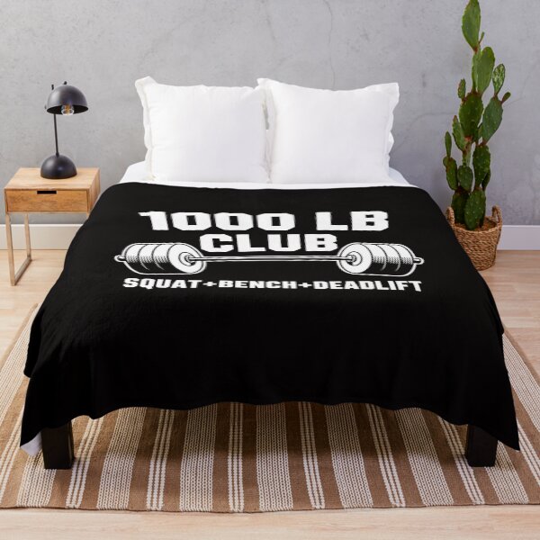 Item preview, 1000 LB Pounds Club Weightlifting Workout Fitness Gym designed and sold by AnimeManga2D.