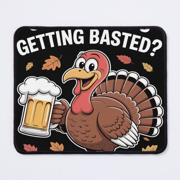 Item preview, Turkey Basted Funny Beer Drinking Funny Thanksgiving Day designed and sold by trinfhri.