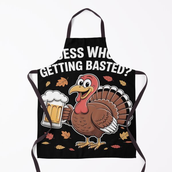 Item preview, Turkey Basted Funny Beer Drinking Funny Thanksgiving Day designed and sold by trinfhri.