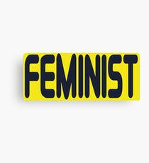 Feminist Canvas Print