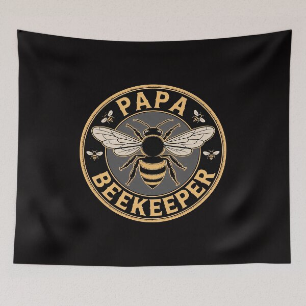 Item preview, Papa Beekeeper, Bee Whisperer Distressed designed and sold by AnimeManga2D.