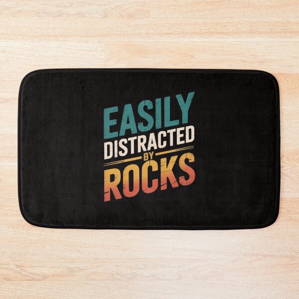 Item preview, Paleontologist & Geologist Geology Gifts Easily Distracted By Rocks designed and sold by AnimeManga2D.