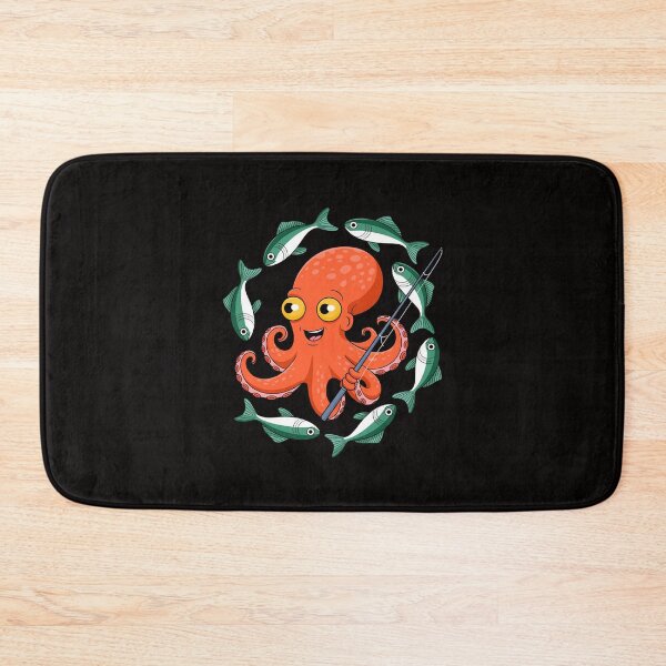 Item preview, Octopus Fishing Angling Fiaherman Angler Men Women Kid designed and sold by AnimeManga2D.