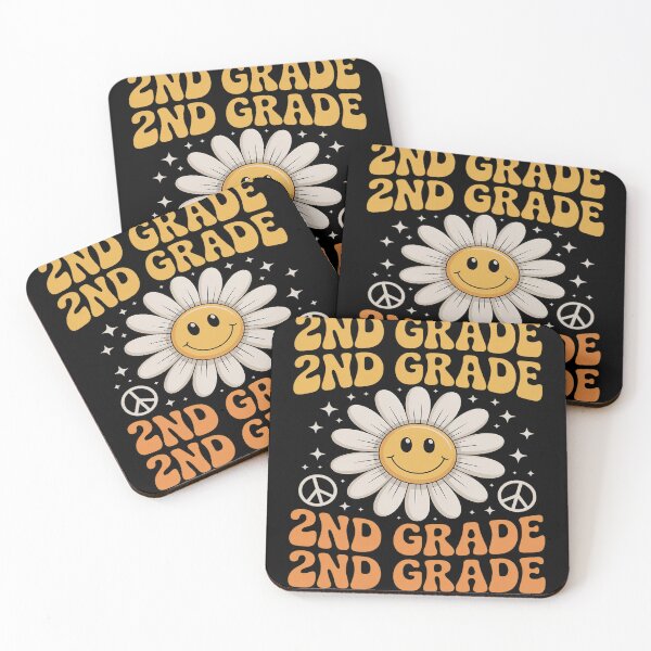 Item preview, Groovy Second Grade Vibes Peace Retro 2nd grade Teachers designed and sold by Moxizz.