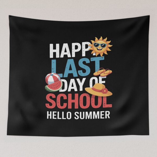 Item preview, Happy Last Day Of School Hello Summer Funny Teacher designed and sold by Moxizz.