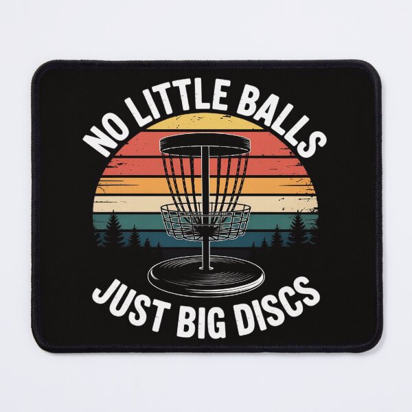 Item preview, No Little Balls Just Big Discs Golf Frisbee Frolf Men Women designed and sold by AnimeManga2D.