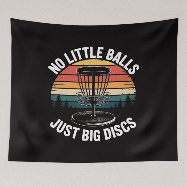 Item preview, No Little Balls Just Big Discs Golf Frisbee Frolf Men Women designed and sold by AnimeManga2D.
