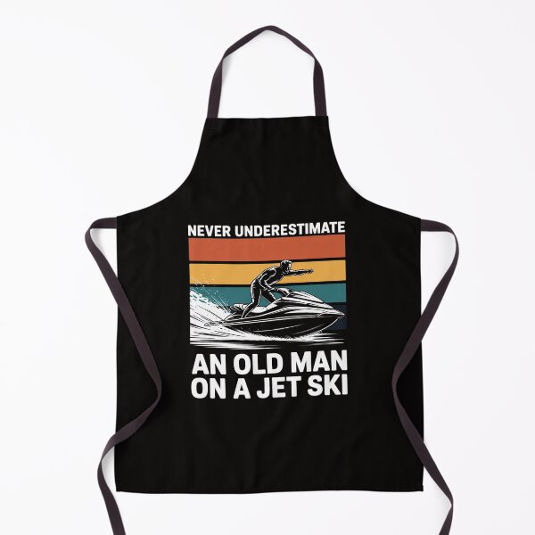Item preview, Never Underestimate An Old Man Water Sport Jet Ski designed and sold by AnimeManga2D.