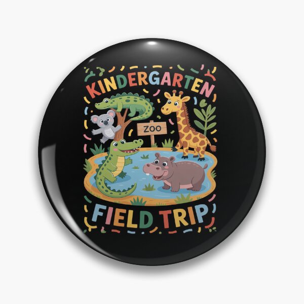 Item preview, Kindergarten School Field Day Trip Squad Zoo Animal designed and sold by Moxizz.