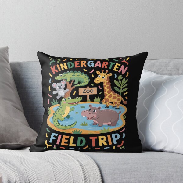 Item preview, Kindergarten School Field Day Trip Squad Zoo Animal designed and sold by Moxizz.