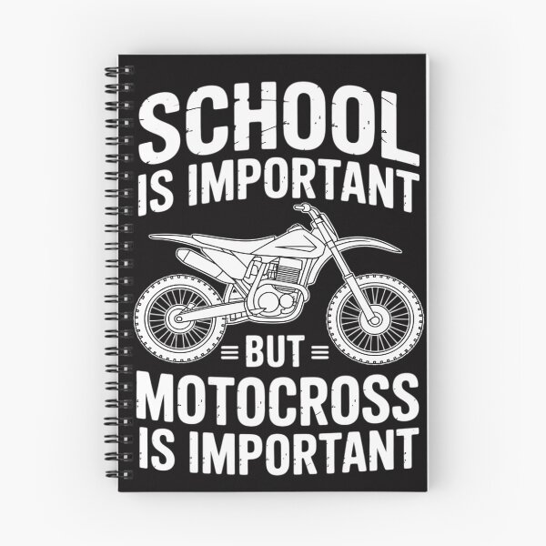 Item preview, School Is Important But Motorcross Is Importanter Dirt Bike designed and sold by tlallimicrichi.