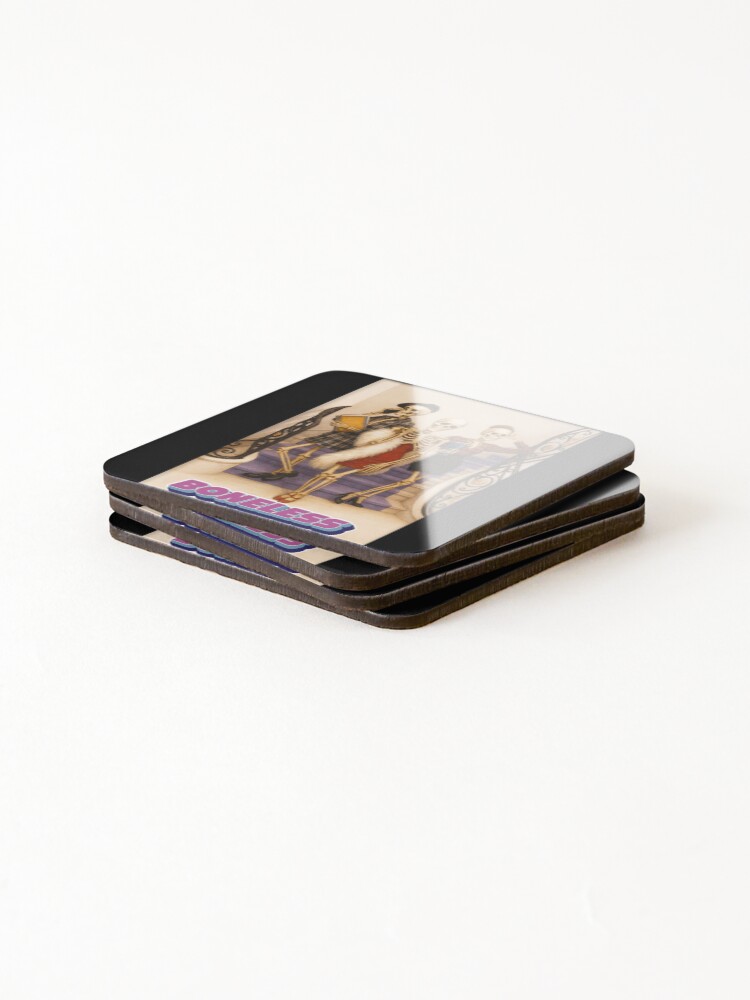 Thumbnail 4 of 5, Coasters (Set of 4), BoneLess designed and sold by DeadThingsShop.