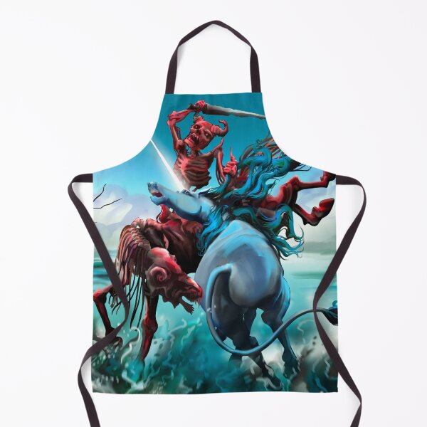 Item preview, Nuckelavee Battling A Unicorn designed and sold by ChoccyTheCat.