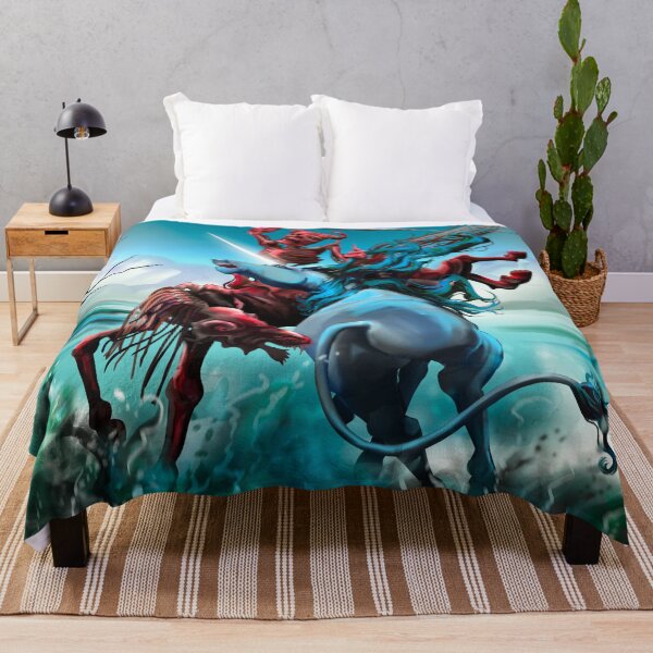 Item preview, Nuckelavee Battling A Unicorn designed and sold by ChoccyTheCat.