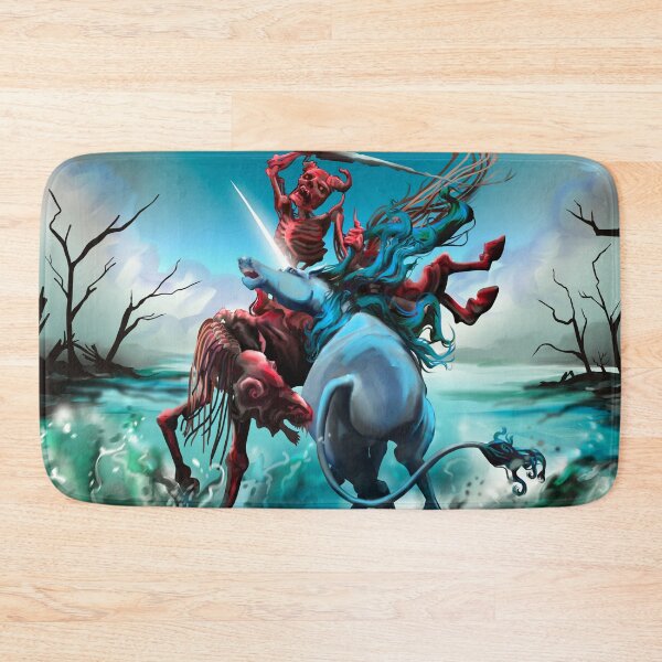 Item preview, Nuckelavee Battling A Unicorn designed and sold by ChoccyTheCat.