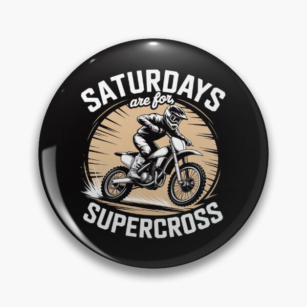 Item preview, Saturdays Are For Supercross - Dirtbike Bike Gift designed and sold by tlallimicrichi.