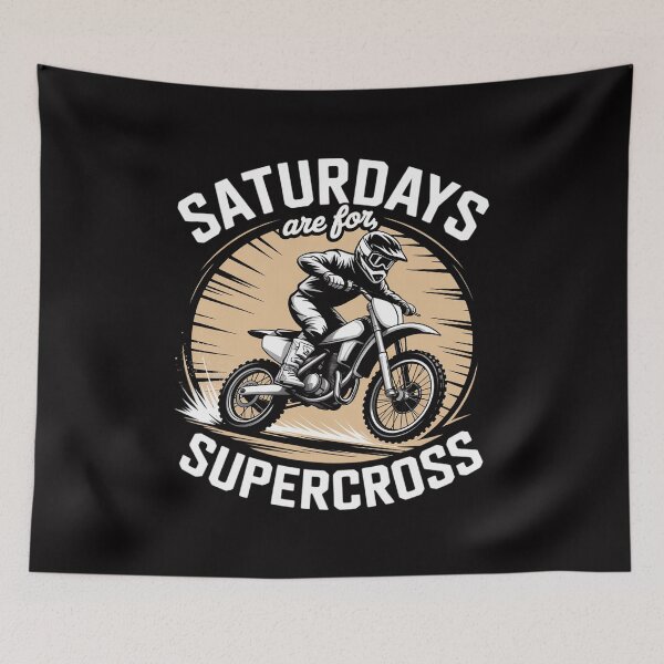 Item preview, Saturdays Are For Supercross - Dirtbike Bike Gift designed and sold by tlallimicrichi.