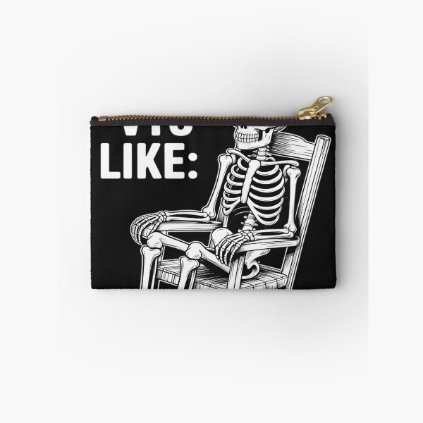 Item preview, Waiting For VTO Funny Coworker Skeleton designed and sold by trinfhri.
