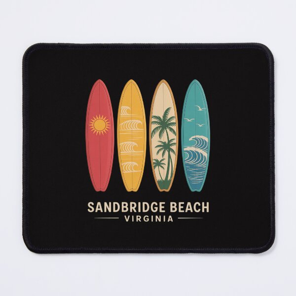 Item preview, Sandbridge Beach Virginia Beach Surfing Surfboard designed and sold by tlallimicrichi.
