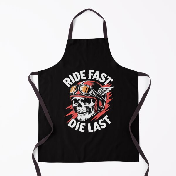 Item preview, Ride Fast Die Last - Skull Biker Motorcycling Motorbike designed and sold by tlallimicrichi.