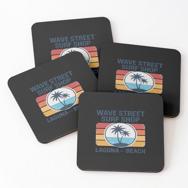Item preview, Wave Street Circle Palms on the Beach Surf Shop Graphic designed and sold by trinfhri.