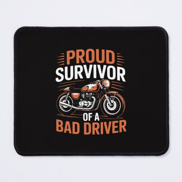 Item preview, Proud Survivor Motorcycle Accident Bike Rider Motorcyclist designed and sold by tlallimicrichi.